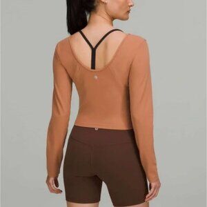 Lululemon Align Long Sleeve Shirt Dusty Clay Retired Edition Size Small